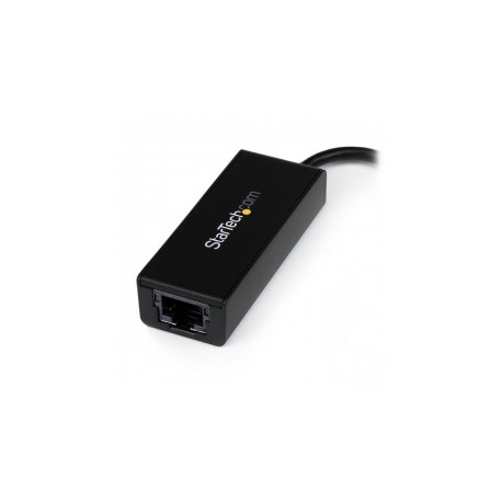 StarTech.com Adaptador de Tarjeta de Red Externa NIC USB 3.0 Macho - Gigabit Ethernet RJ-45 Hembra, 1Gbps, Negro