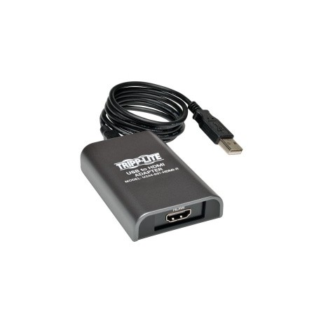 Tripp Lite Adaptador de Tarjeta Gráfica Externa de Video USB 2.0 - HDMI Doble o Multi Monitor