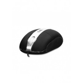 Mouse Klip Xtreme Óptico KMO-102, Alámbrico, USBPS2, 800DPI, Negro