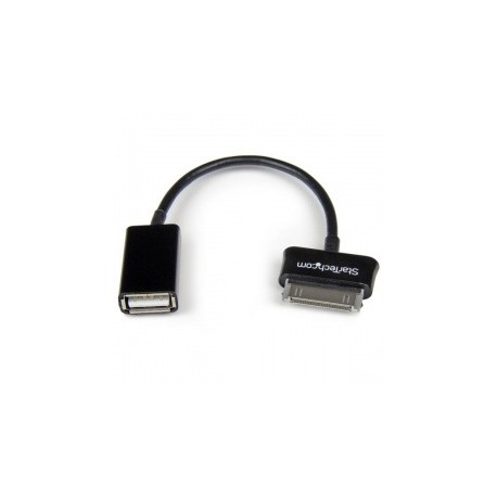 StarTech.com Cable Adaptador USB para Samsung Galaxy Tab - USB A Hembra, 15cm, Negro