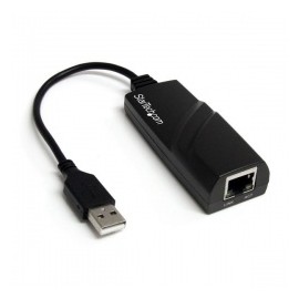 StarTech.com Adaptador Micro USB - RJ45, Negro