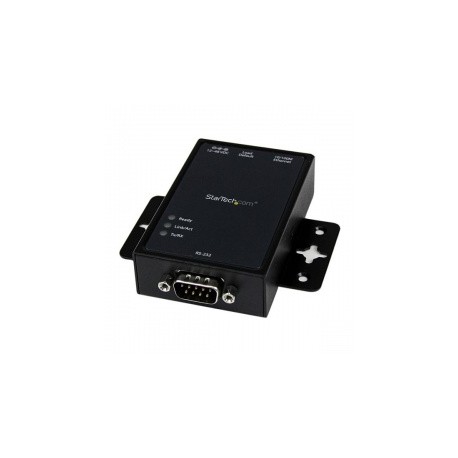 StarTech.com Servidor de Dispositivos IP de 1 Puerto Serie RS-232, Convertidor Serial Ethernet RJ-45 Montaje DIN