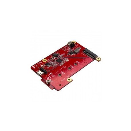 StarTech.com Adaptador Convertidor USB a M.2, 6 Gbits, Rojo