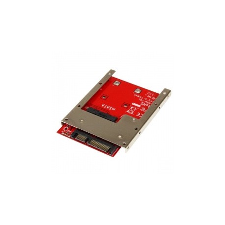 StarTech.com Adaptador Convertidor de SSD mSATA - SATA de 2.5