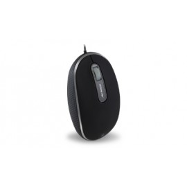 Mini Mouse Acteck Óptico MO-150, Alámbrico, USB, 1600PDPI, Negro