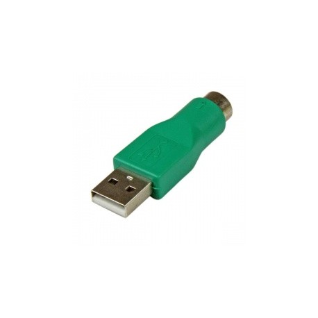 StarTech.com Adaptador Teclado USB A Macho - PS2 Hembra, Blanco