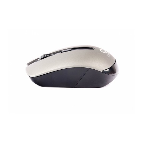 Mouse Naceb Óptico NA-594GR, Inalámbrico, USB, 1600DPI, Gris