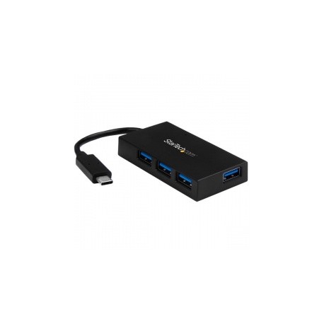 StarTech.com Hub USB 3.0 de 4 Puertos, 5000 Mbits, Negro