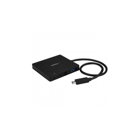 StarTech.com Hub Concentrador USB 3.0 de 3 Puertos, 5000 Mbits, Negro