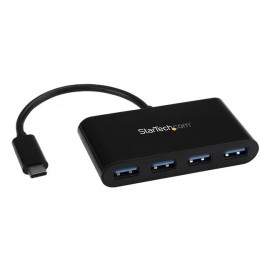 StarTech.com Hub Concentrador USB-C 3.0 de 4 Puertos, 5000 Mbits, Negro