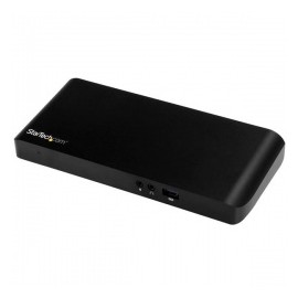 StarTech.com Hub USB 3.0 C para Laptops, 2 Puertos, 5 Gbits, Negro