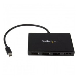 StarTech.com Splitter Multiplicador Mini DisplayPort - 4x DisplayPort, Negro