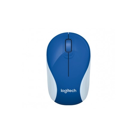Mouse Logitech Óptico M187, RF Inalámbrico, 1000DPI, Azul