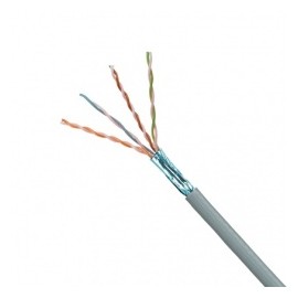 Panduit Bobina de Cable Patch Cat5e FTP de 4 Pares, 305 Metros, Gris