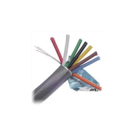 Belden Bobina de Cable de Seguridad, Riser CMR, 305 Metros, Gris