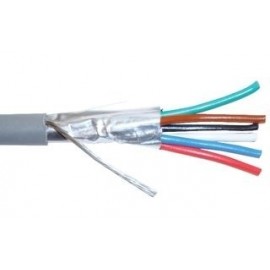 Belden Bobina de Cable de Seguridad, Riser CMR, 300 Metros, Gris