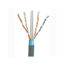 Panduit Bobina de Cable Cat6 FTP 4 Pares, 305 Metros, Azul