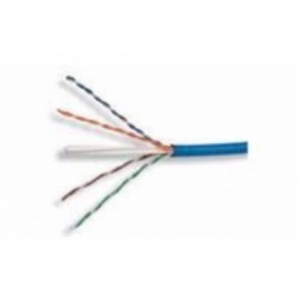 TE Connectivity Bobina de Cable Cat6 UTP, 305 Metros, Azul