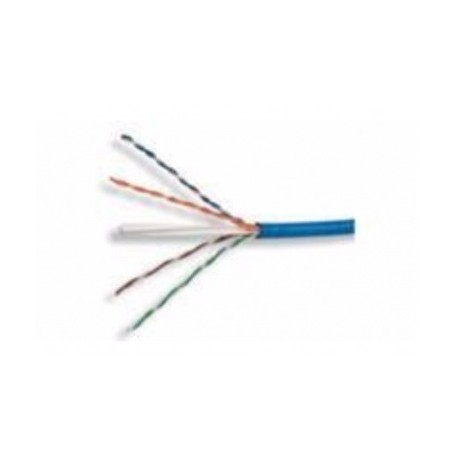 TE Connectivity Bobina de Cable Cat6 UTP, 305 Metros, Azul