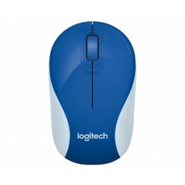 Mouse Logitech Óptico M187, RF Inalámbrico, 1000DPI, Azul