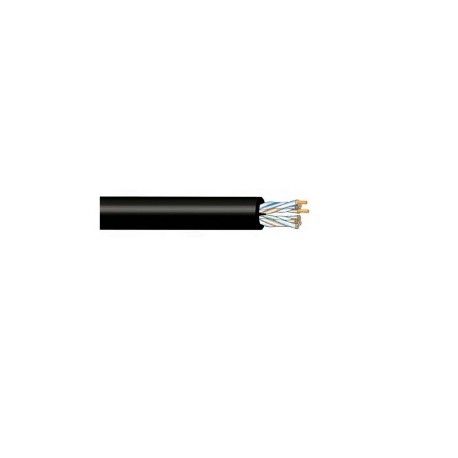 Condumex Bobina de Cable Cat5e UTP, 305 Metros, Negro