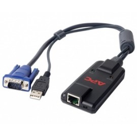 APC Cable Switch KVM 2G KVM-USB, D-Sub/USB, Negro