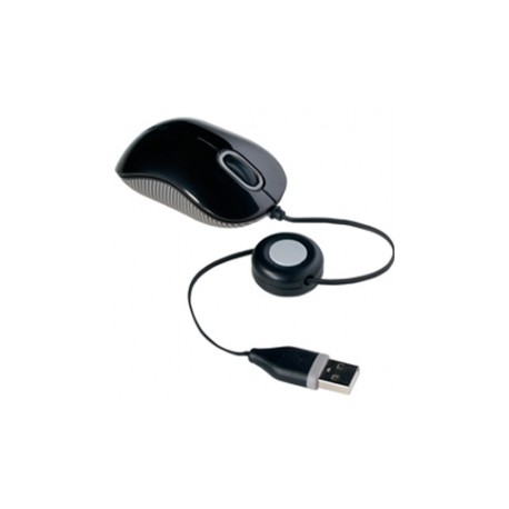 Mouse Targus Óptico AMU75US, Alámbrico, USB, Negro