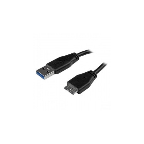 StarTech.com Cable USB Macho - Micro-USB Macho, 2 Metros, Negro