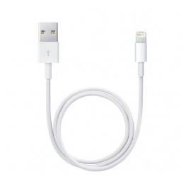 Apple Cable USB 2.0 A Macho - Lightning Macho, 50cm, Blanco