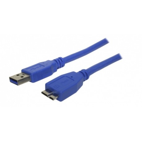 X-Case Cable USB 3.0 A Macho - Micro-USB B Macho, 1 Metro, Azul