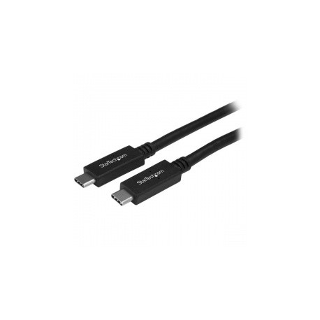 StarTech.com Cable USB C Macho - USB C Macho, 50cm, Negro