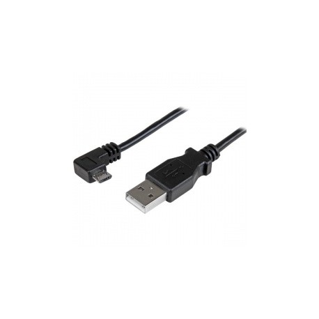 StarTech.com Cable Micro USB Acodado a la Derecha, 50cm, Negro