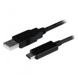 StarTech.com Cable USB 2.0 A Macho - USB 2.0 C Macho, 1 Metro, Negro