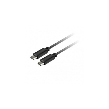 Xtech Cable USB C Macho - USB C Macho, 1.8 Metros, Negro