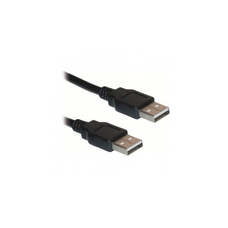 BRobotix Cable USB 1.1 A Macho - USB 1.1 A Macho, 1.8 Metros, Negro