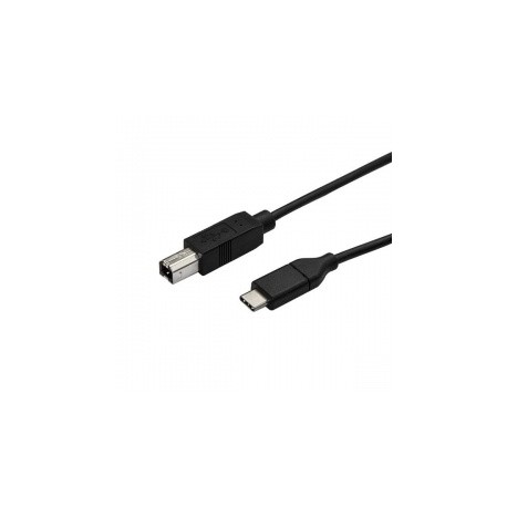 StarTech.com Cable USB C Macho - USB B Macho, 50cm, Negro