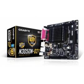 Tarjeta Madre Gigabyte mini ITX GA-N3050N-D2P (rev. 1.0), S-1170, Intel Celeron N3050 Integrada, HDMI, USB 2.0/3.0, 2x 8GB DDR3