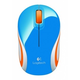 Mini Mouse Logitech Óptico M187, Inalámbrico, USB, 1000DPI