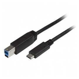 StarTech.com Cable USB-C Macho - USB-B Macho, 2 Metros, Negro