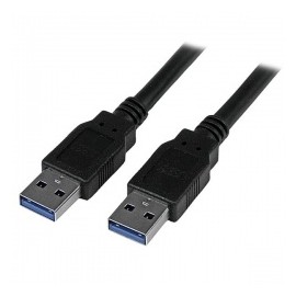 StarTech.com Cable USB 3.0 SuperSpeed A Macho - A Macho, 1.8 Metros, Negro