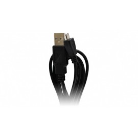 Vorago Cable USB A Macho - Micro-USB B Macho, 1.5 Metros, Negro