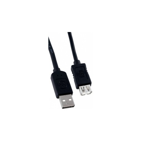 General Electric Cable USB 2.0 Macho - USB 2.0 Hembra, 2 Metros, Negro