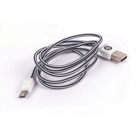 Naceb Cable USB 2.0 A Macho - micro USB A Macho, 1 Metro, Negro