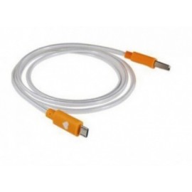 LevyDal Cable USB Macho - Micro USB Macho, 1 Metro, Naranja