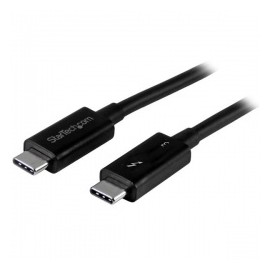 StarTech.com Cable Thunderbolt 3 Macho - USB-C Macho, 40 Gbit/s, 1 Metro, Negro