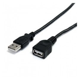 StarTech.com Cable de Extensión USB 2.0 A Macho - USB A Hembra, 90cm, Negro