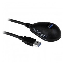 StarTech.com Cable de Extensión USB 3.0 A Macho - USB A Hembra, 1.5 Metros, Negro