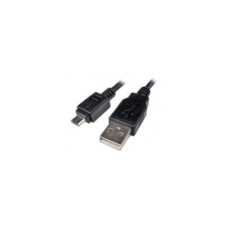 V7 Cable USB A Macho - Micro-USB B Macho, 90cm, Negro