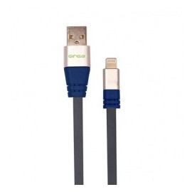 Ginga Cable USB 2.0 Macho - Lightning Macho, 1 Metro, NegroAzul