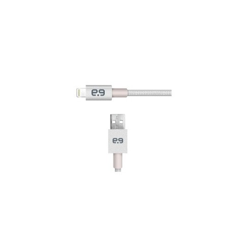 PureGear Cable USB 2.0 Macho - USB 2.0 Macho, 22.8 cm, Plata